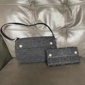 DKNY COMBO bag and matching wallet